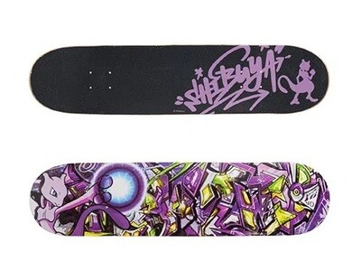 Pokemon Center Shibuya Skateboard Deck - Mewtwo