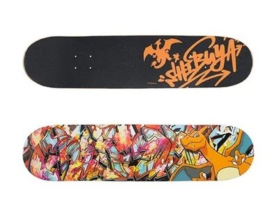Pokemon Center Shibuya Skateboard Deck - Charizard
