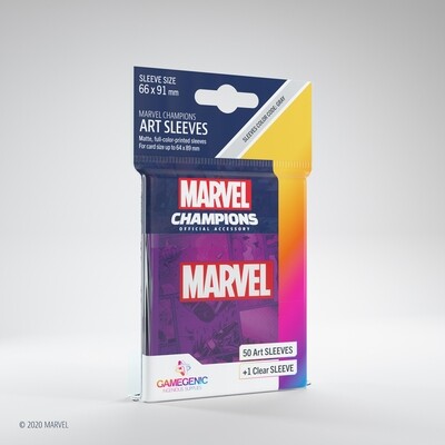 Marvel Champions Art Sleeves (50 pack) - Marvel Purple