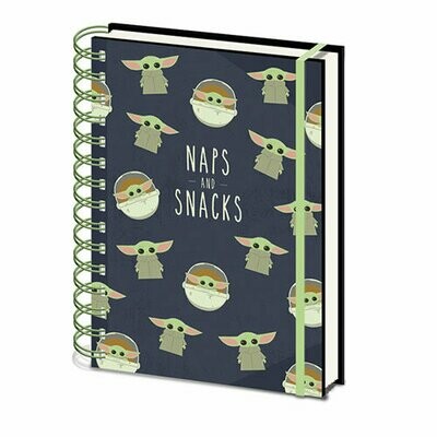 Star Wars - Baby Yoda Naps & Snacks Wiro Notebook