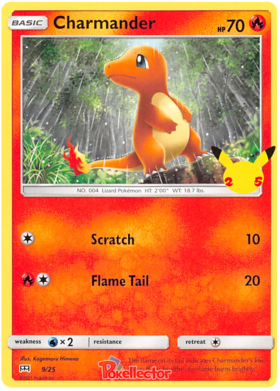 Charmander 9/25