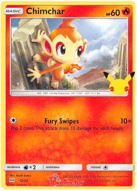 Chimchar 12/25