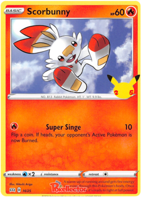 Scorbunny 16/25