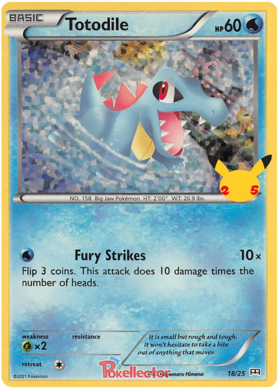 Totodile 18/25