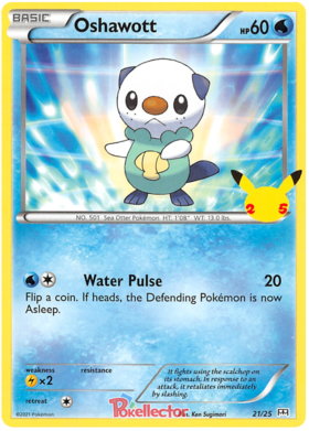 Oshawott 21/25 - Holo