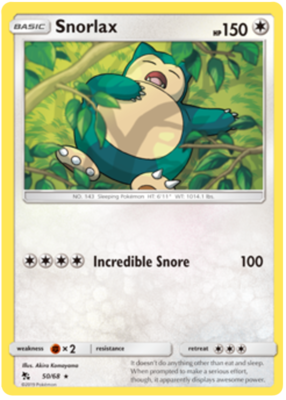 Snorlax - 50/68