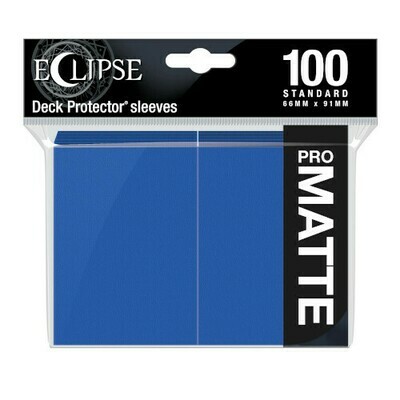 Ultra Pro - Eclipse Standard Matte Sleeves 100 Pack - Pacific Blue