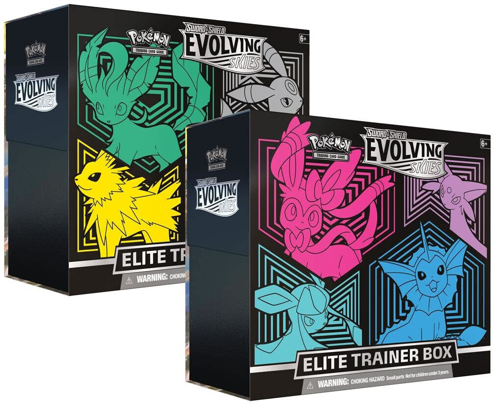 Evolving Skies Elite Trainer Box Bundle