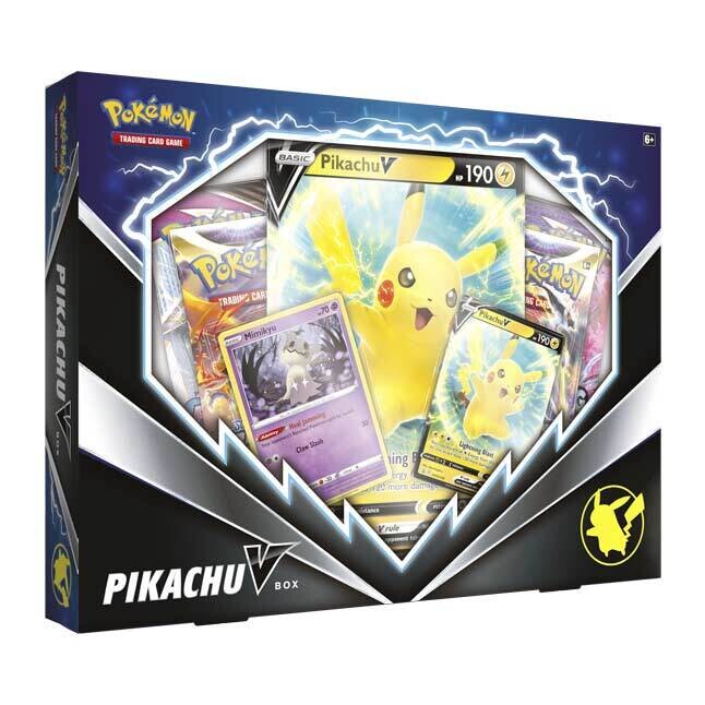 Pikachu V Collection Box
