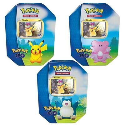 Pokemon Go Tins - Art Set of 3