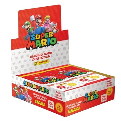 Super Mario Trading Cards - Box of Fat Packs