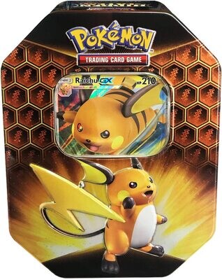 Hidden Fates Raichu Tin - 1st Print