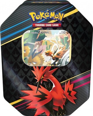 Crown Zenith Tin - Zapdos