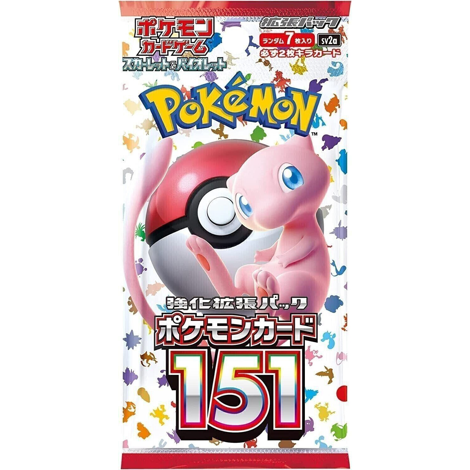1x Japanese 151 Booster Pack