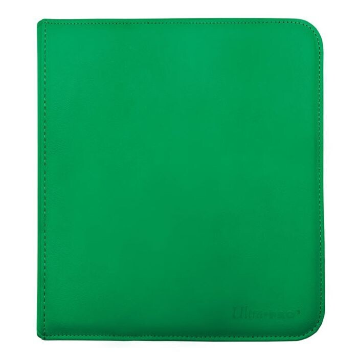 Ultra Pro - 12 Pocket Zippered Pro Binder - Green