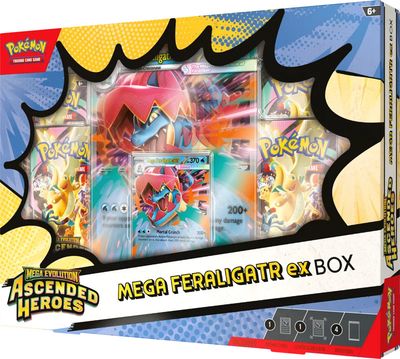 Ascended Heroes Mega Feraligatr EX Collection Box