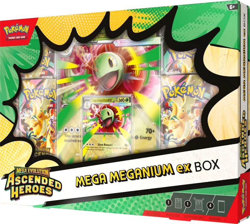 Ascended Heroes Mega Meganium EX Collection Box
