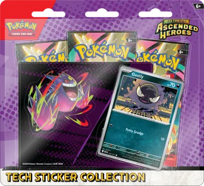 Mega Evolution Ascended Heroes - Tech Sticker Gastly