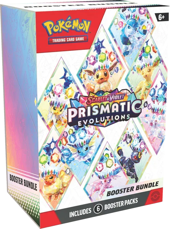Scarlet &amp; Violet Prismatic Evolutions: Booster Bundle