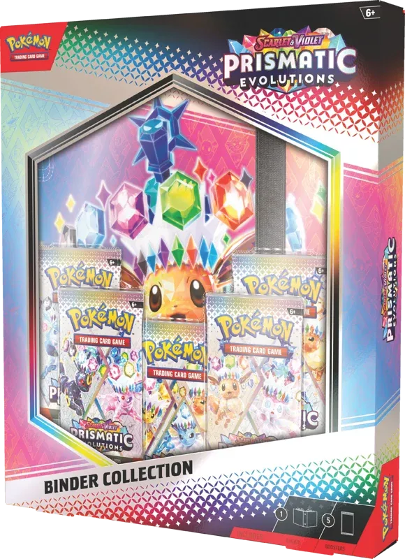Scarlet &amp; Violet Prismatic Evolutions: Binder Collection