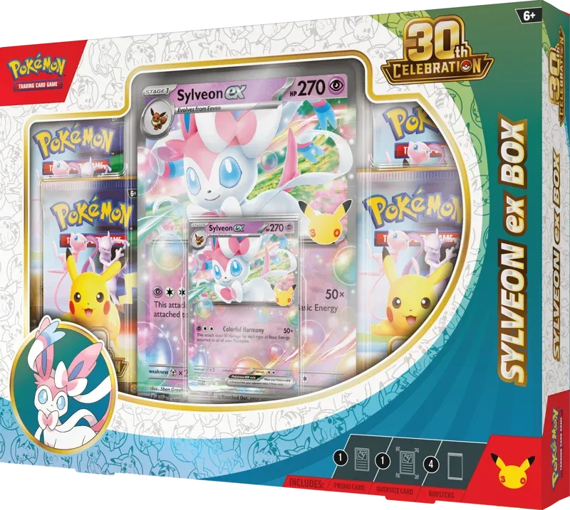 30th Celebration Sylveon EX Collection Box (coming soon)