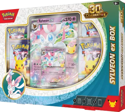 30th Celebration Sylveon EX Collection Box (coming soon)