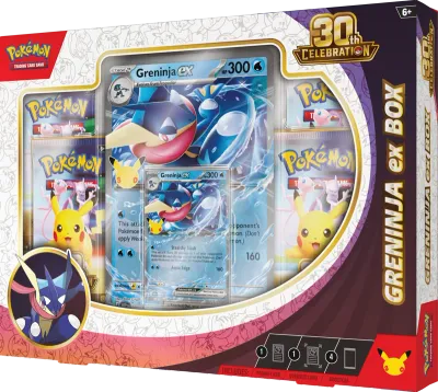 30th Celebration Greninja EX Collection Box (coming soon)