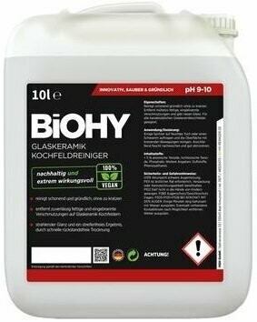 Limpiador de vitrocerámica / Solución Ecológica / Concentrado / 10 L