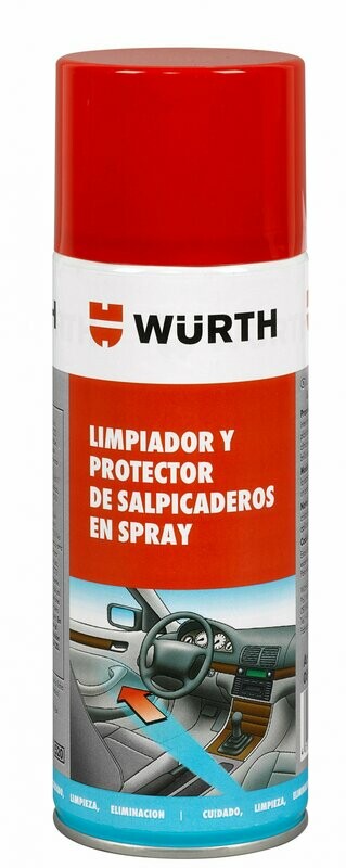 Limpiador y protector de salpicaderos en spray
