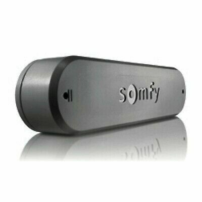 Somfy Eolis 3D WireFree RTS, sensor de viento inalámbrico a batería / Color Negro