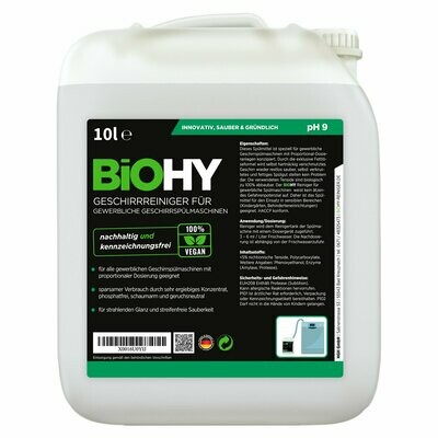 Detergente para lavavajillas comercial / 10 L