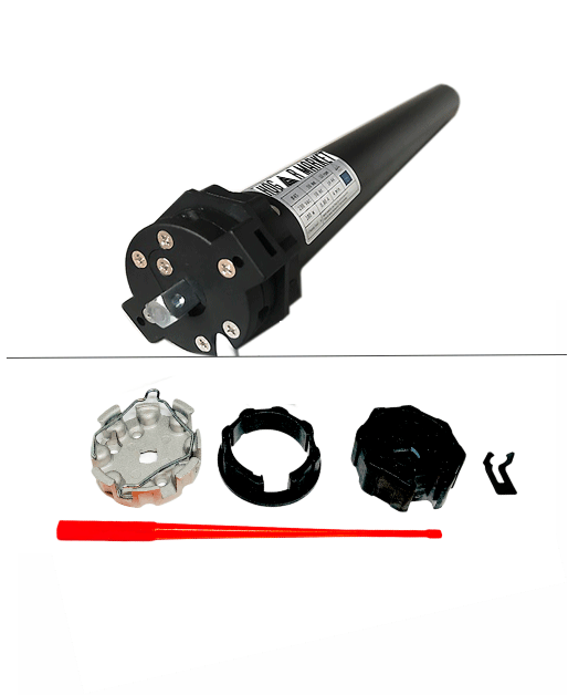 Motor de persiana cableado,  Ø45mm/  50Nm/ 12rpm / 80Kg
