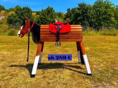 Holzpferd:  CHARLIE