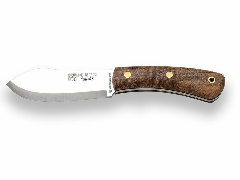 CUCHILLO BUSHCRAFT JOKER NESSMUK, MANGO DE NOGAL