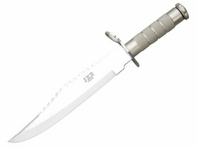 CUCHILLO DE SUPERVIVENCIA PUÑO ALUMINIO Y HOJA DE 25 CM