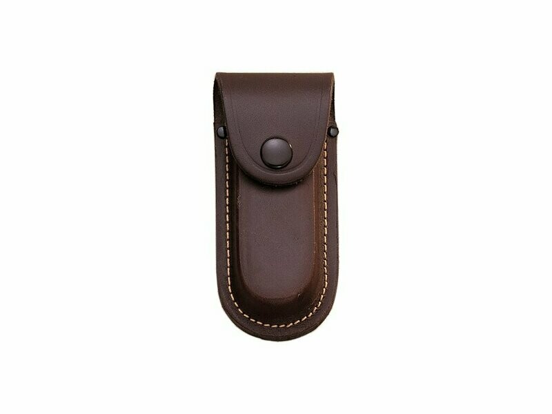 FUNDA MEDIANA DE CUERO PARA NAVAJA  40 X 115 mm