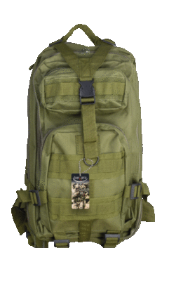 MOCHILA MILITAR VERDE OLIVA 30L