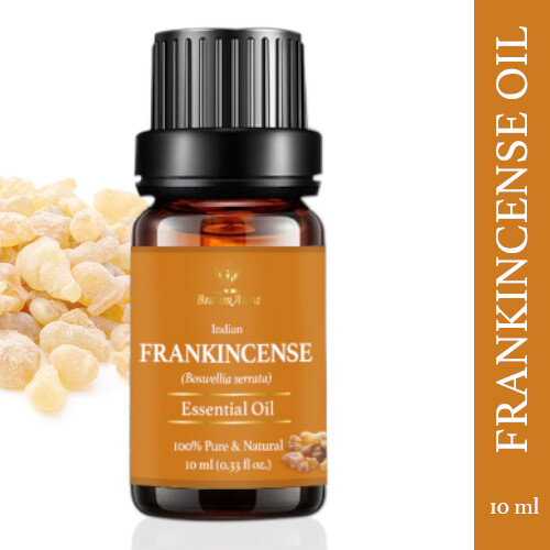 BrahmAura Frankincense Essential Oil (10ml) - Pack of two - MRP 990.00