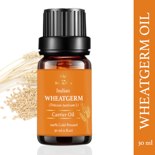 BrahmAura Wheat Germ Carrier Oil (30ml) - Pack of two - MRP 790.00