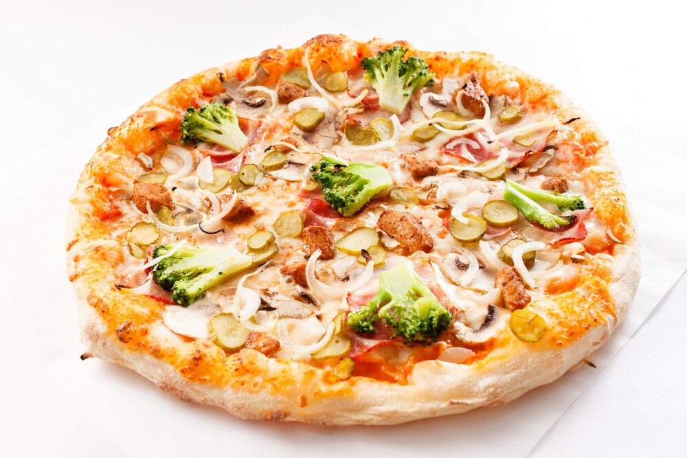 Nr.08 Pizza Hähnchen Hollandaise