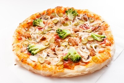 Nr.08 Pizza Hähnchen Hollandaise