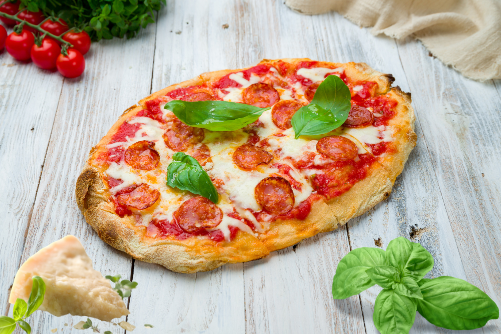 Nr.162 Pinsa Salami