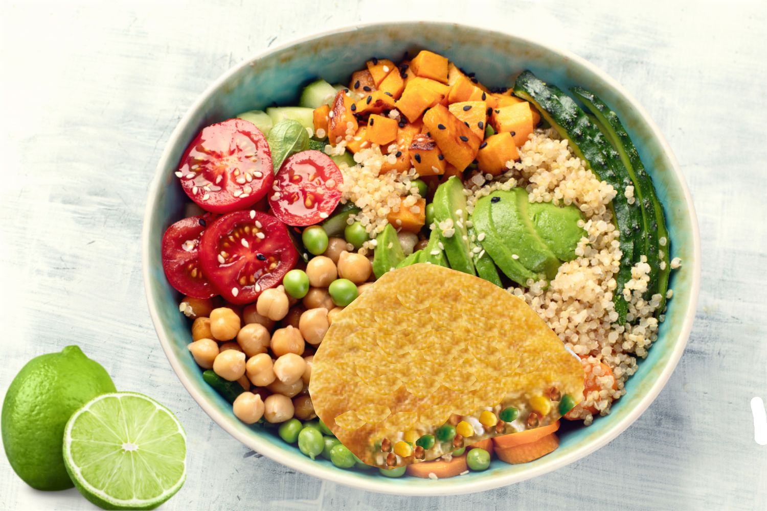 Nr. 05 Bowl mit Gemüseschnitzel