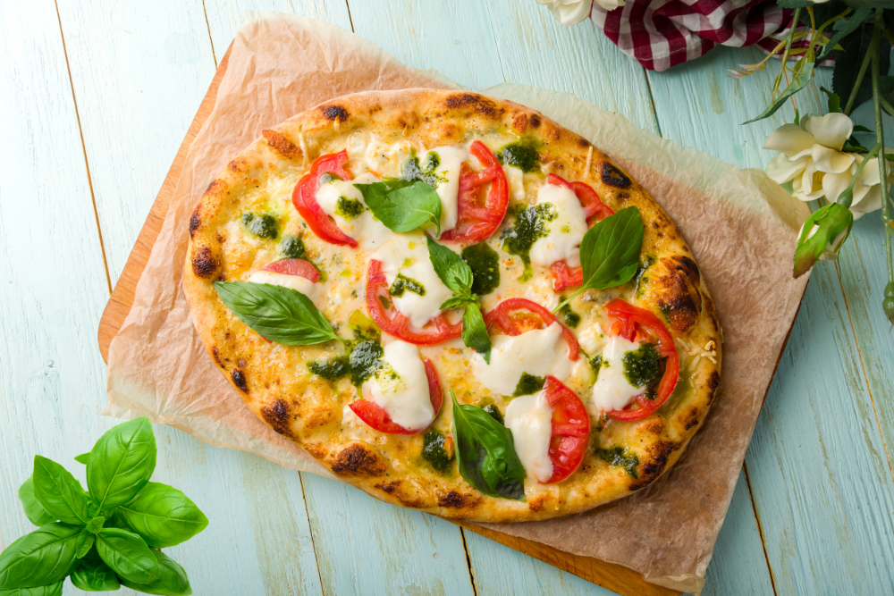 Nr.172  Pinsa Vegetaria (gegrilltte Gemüse)