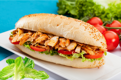 Nr. 85 Panierte Hühnchenbrust Sandwich