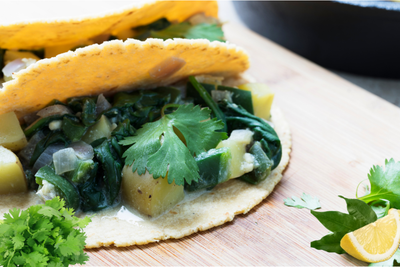 Nr 194 Tacos Spinat