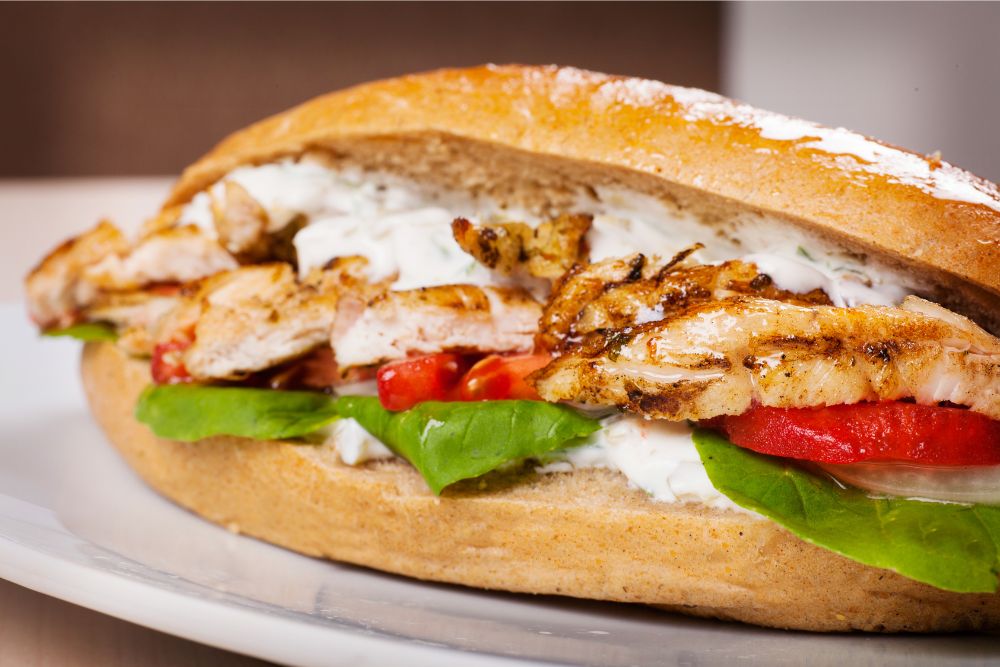 Nr. 91 Chicken Tandoori Sandwich