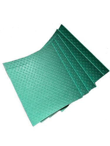 Öko-Schwammtuch grün 18x19cm - 5er Set