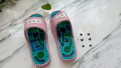 Reflexology magnetotherapy slippers