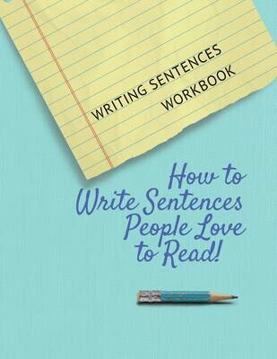 Writing Sentences - Workbook
